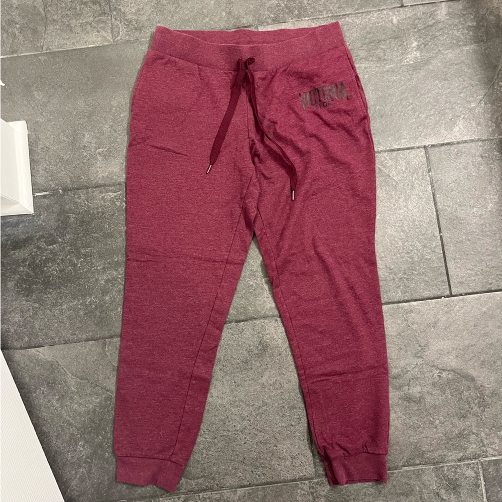 Victoria’s Secret Maroon Joggers in Small